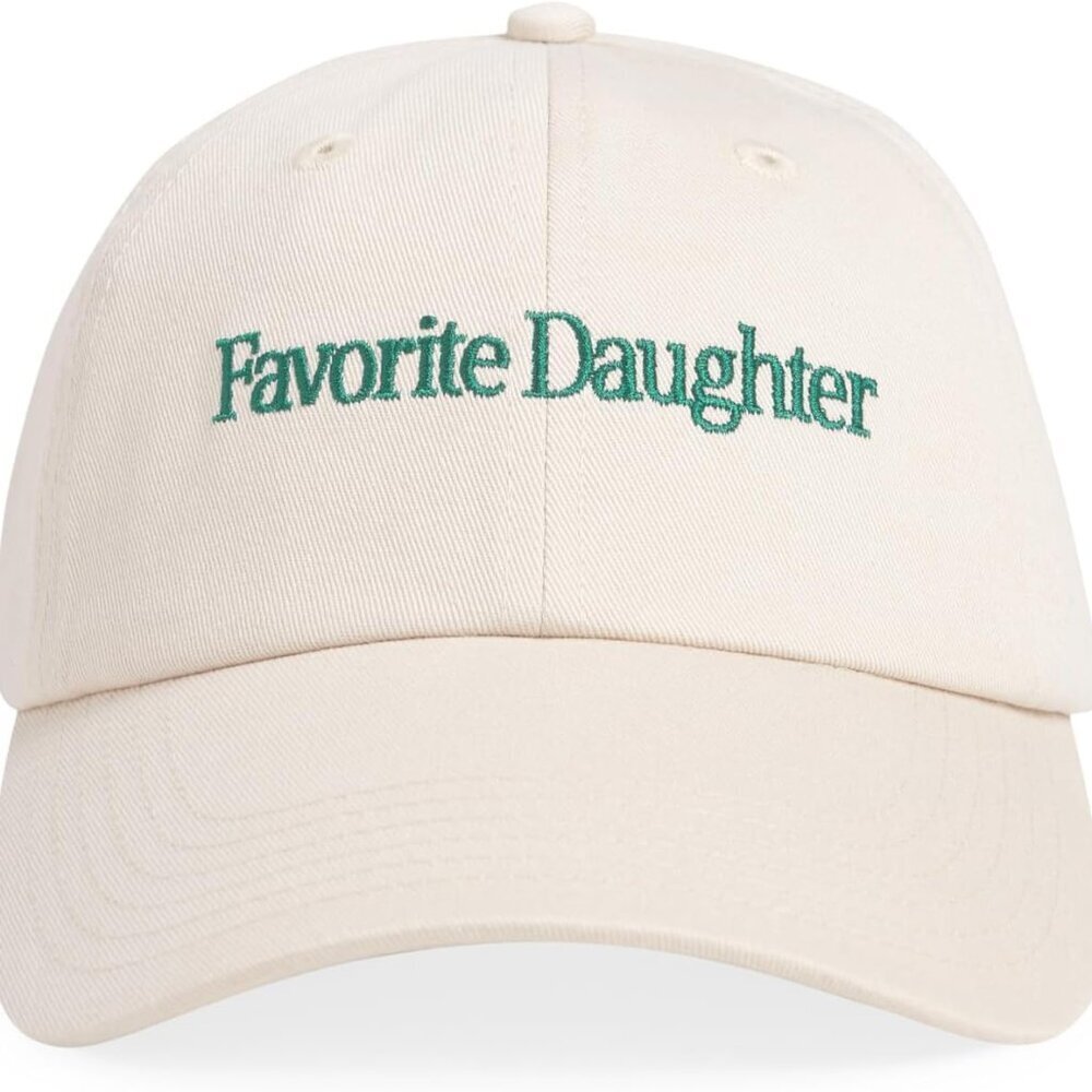 Women's Classic Logo Cotton Baseball Cap Adjustable Buckle Embroidered Khaki